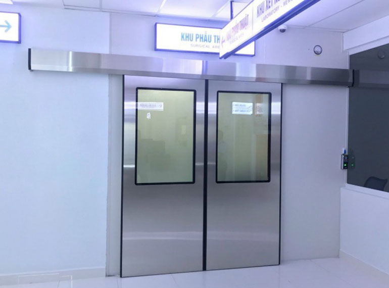 cửa tự động bệnh viện