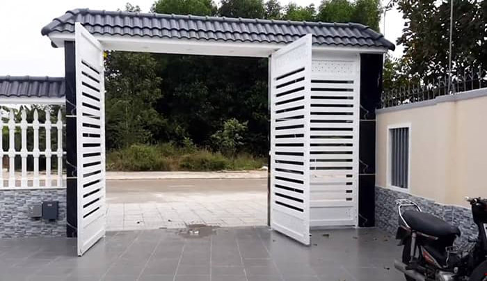 lắp đặt cửa cổng mở tự động