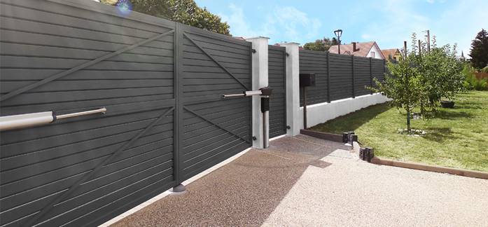 cổng tự động cánh tay đòn