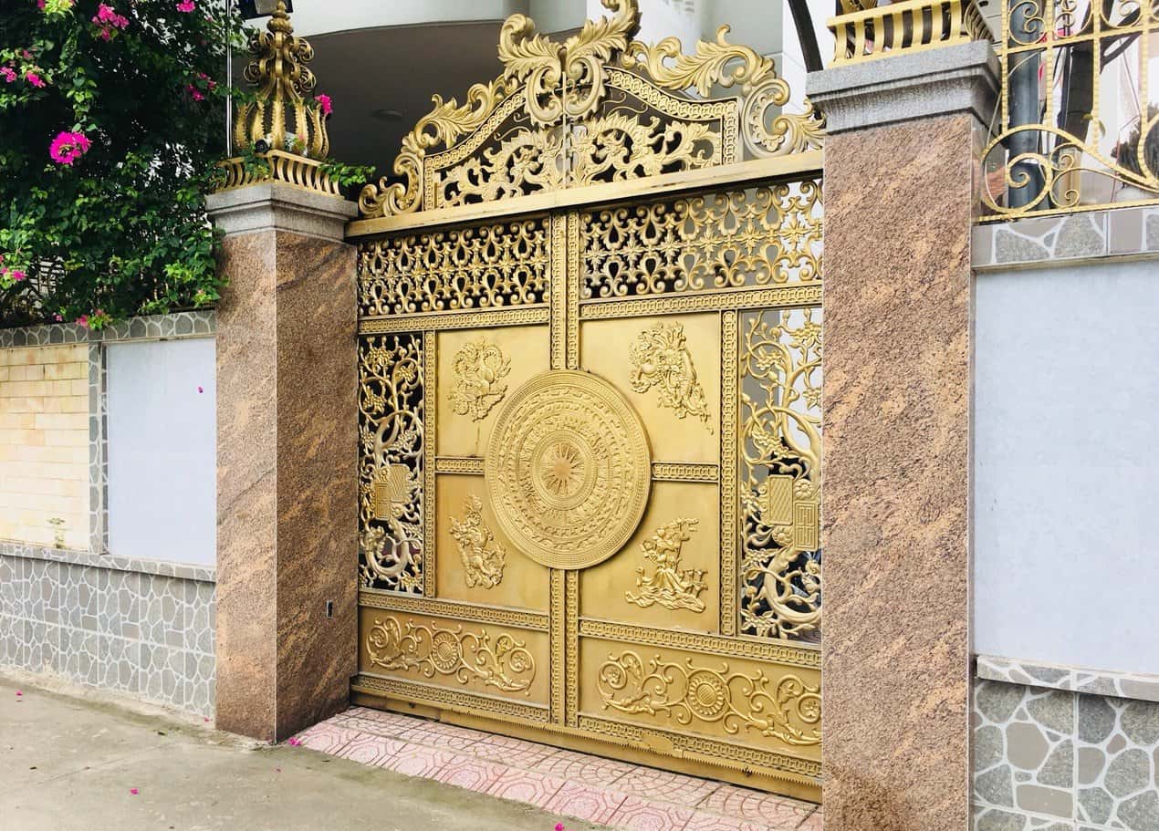 Cổng sắt tự động