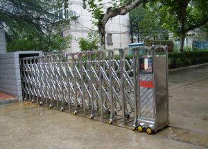 Cổng xếp tự động