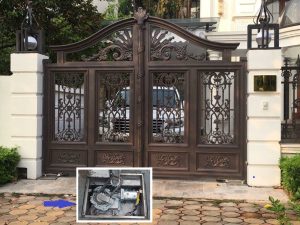 Motor cổng tự động âm sàn