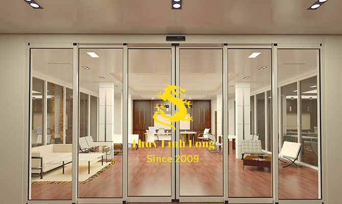 Cửa trượt xếp lớp tự động