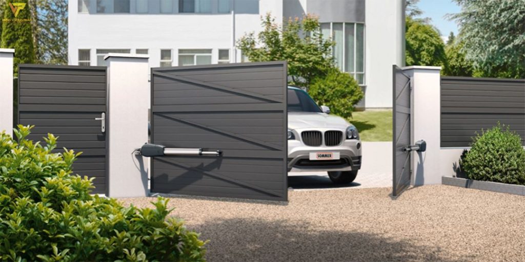 Chọn màu cổng theo phong thủy đòi hỏi sự kết hợp của nhiều yếu tố