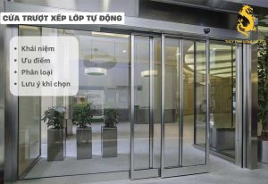 Cửa trượt xếp lớp tự động