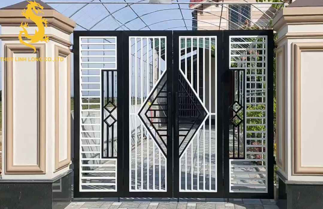 Độ dày cổng sắt hộp