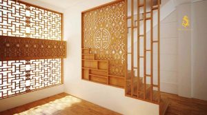 Cửa lùa inox đẹp có hoa văn CNC mang đậm phong cách riêng