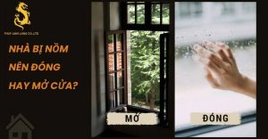 Giải đáp chi tiết: “Nhà bị nồm nên đóng hay mở cửa?”