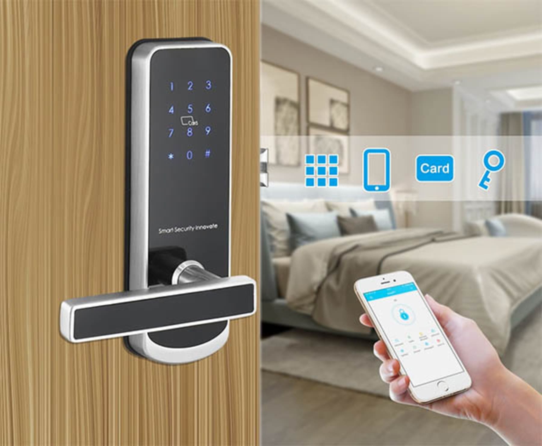 Chức năng của khóa vân tay