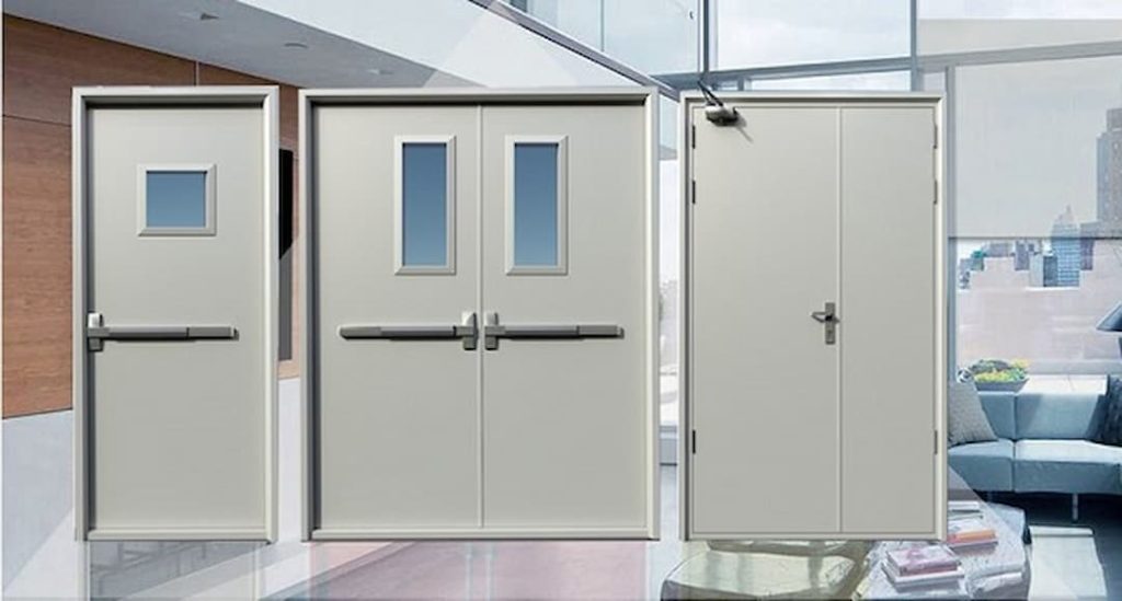 Cửa chống cháy làm bằng gì?