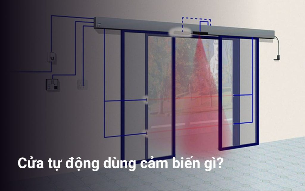 Cửa tự động dùng cảm biến gì?