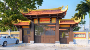 Kích thước cổng nhà thờ họ