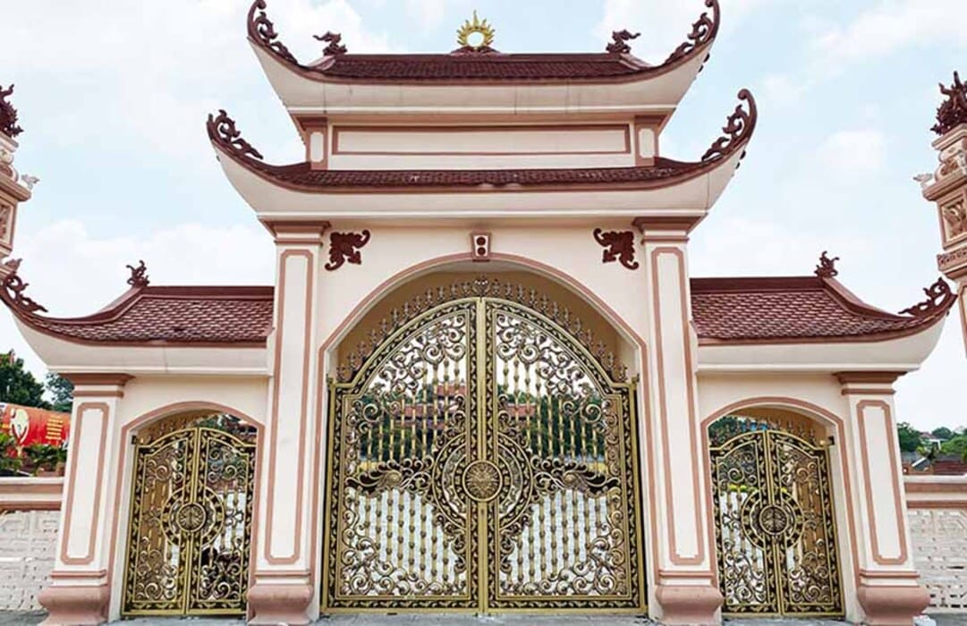 Kích thước cổng Tam quan nhà thờ họ