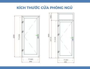 Tham khảo kích thước cửa phòng ngủ chuẩn phong thủy