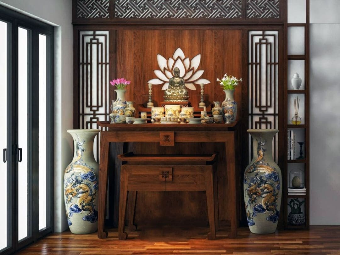 Nguyên tắc bàn trí bàn thờ
