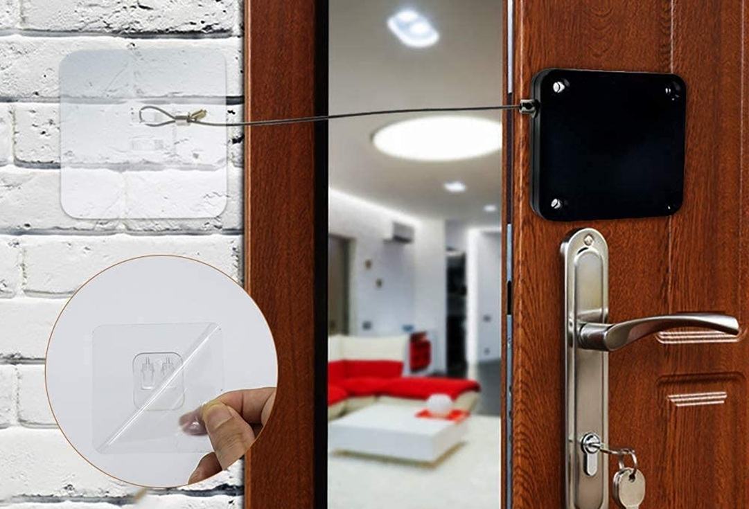 Tham khảo cách lắp đặt bộ hộp dây rút đóng cửa tự động