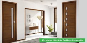 ưu nhược điểm của cửa gỗ nhựa composite